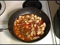 Shrimp & Chicken Alfredo Recipe : Cook Vegetables: Chicken Alfredo Recipe