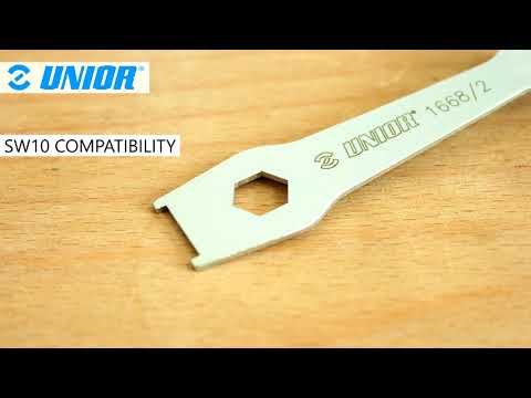 Видео: Ключ для бонок передних звёздочек UNIOR 618415