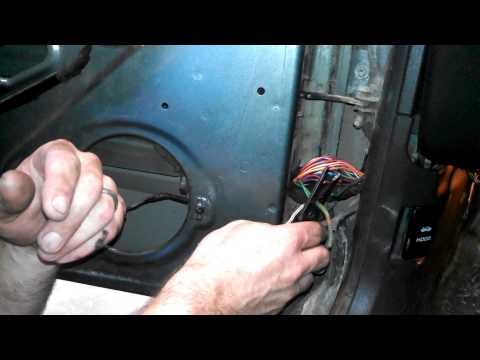 how to remove jeep xj door panel