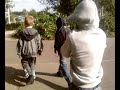following some kids on the way to graffiti walls