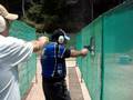 Horácio Cariello atirando no Campeonato Brasileiro