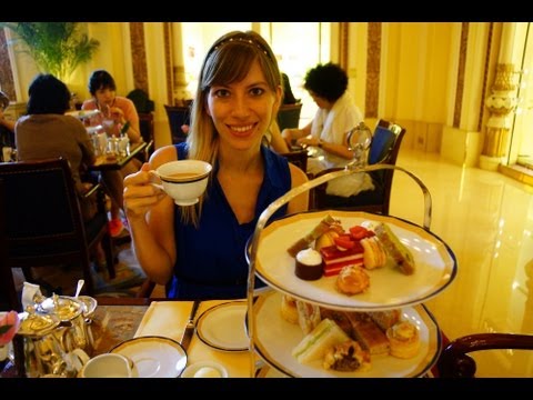 VIDEO: Tea at the Peninsula Hotel