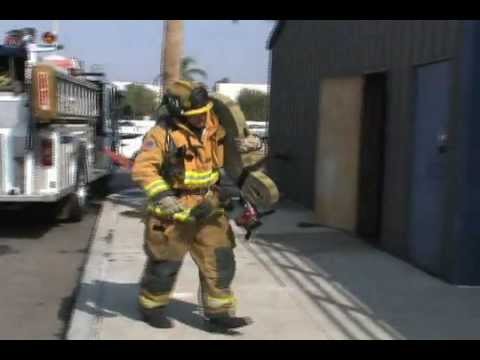 bundle - This hose bundle is used in stairways or tight areas. Me and Rowland put this together in 1 day. Good job Rowly.
