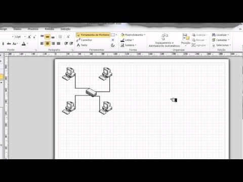 how to draw vlans in visio