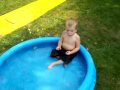 My nephew Caileb's birthday party. This is his brother Landon.