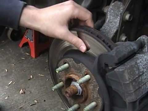 How to Inspect and Replace the Disc Brake Pads and Rotor on a 2003 Pontiac Grand Am