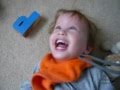 Laughing Kid Totally Possessed! -- (laughing baby)