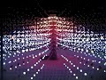 LED light installation at Burning Man 2007