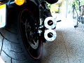 Night Rod Special with Jekill & Hyde Exhaust - Close up Night Rod Special with Jekill & Hyde Exhaust - Close up