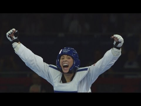 taekwondo - Taekwondo Women -67kg Gold Medal Final - Great Britain v China. Full Replay from the ExCeL - South Arena 1 at the London 2012 Olympic Games. -- 9 August 2012...