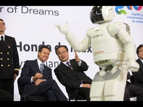 Un Robot le baila a Enrique Peña Nieto y lo deja en ridiculo tienes que verlo
