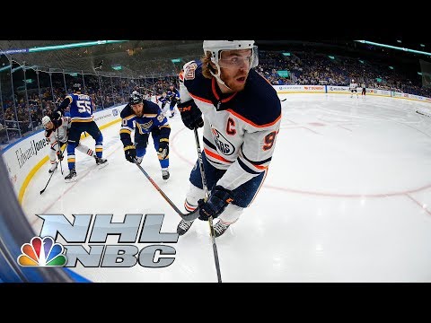 Video: Connor McDavid scores game-winner in shootout for Oilers I NHL I NBC Sports