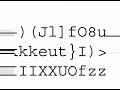 White ascii