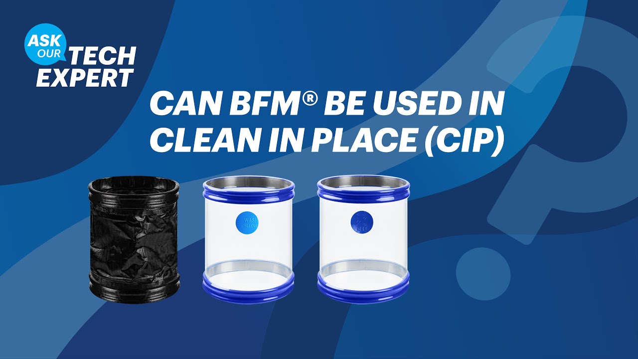 Can BFM® fittings Be Used In Clean In Place (CIP)?