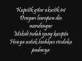 Aizat - Lagu Kita ( w/lyrics )
