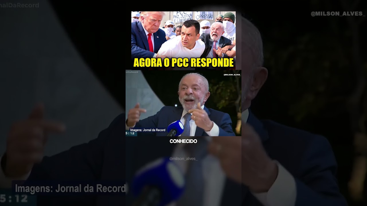 PCC ENCOSTA A FACA no Brasil para peitar Trump