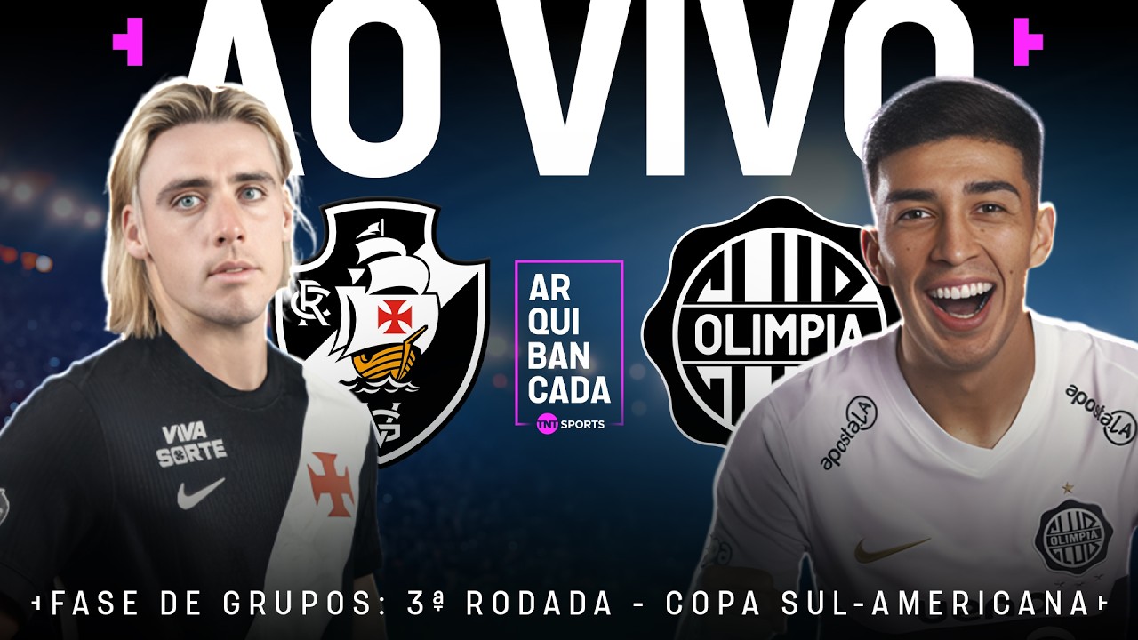 Ao Vivo: Vasco X Olimpia (Pré-Jogo, Narração E Pós-Jogo) | Copa Sul-Americana 2026