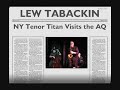 Lew Tabackin "Serenade to Sweden" at the Arists Quarter