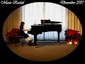 Music Recital, Winter 2007:  Analiese, Piano