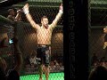Joe seeks revenge after a previous decison and does it in the first round with a sick standing guillotine .
