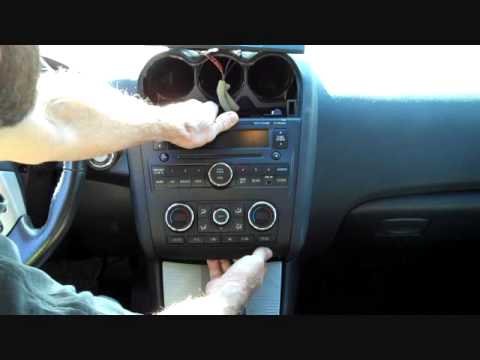 Nissan Altima 2007-2012 Car Stereo Removal