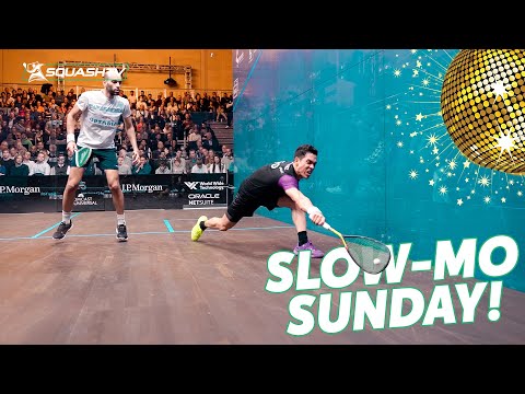 Miguel Rodriguez vs Marwan Elshorbagy in Slow Motion! | 4K Slo-Mo Sunday 