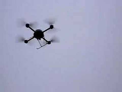 Flying Drone Demo at 23C3 Berlin