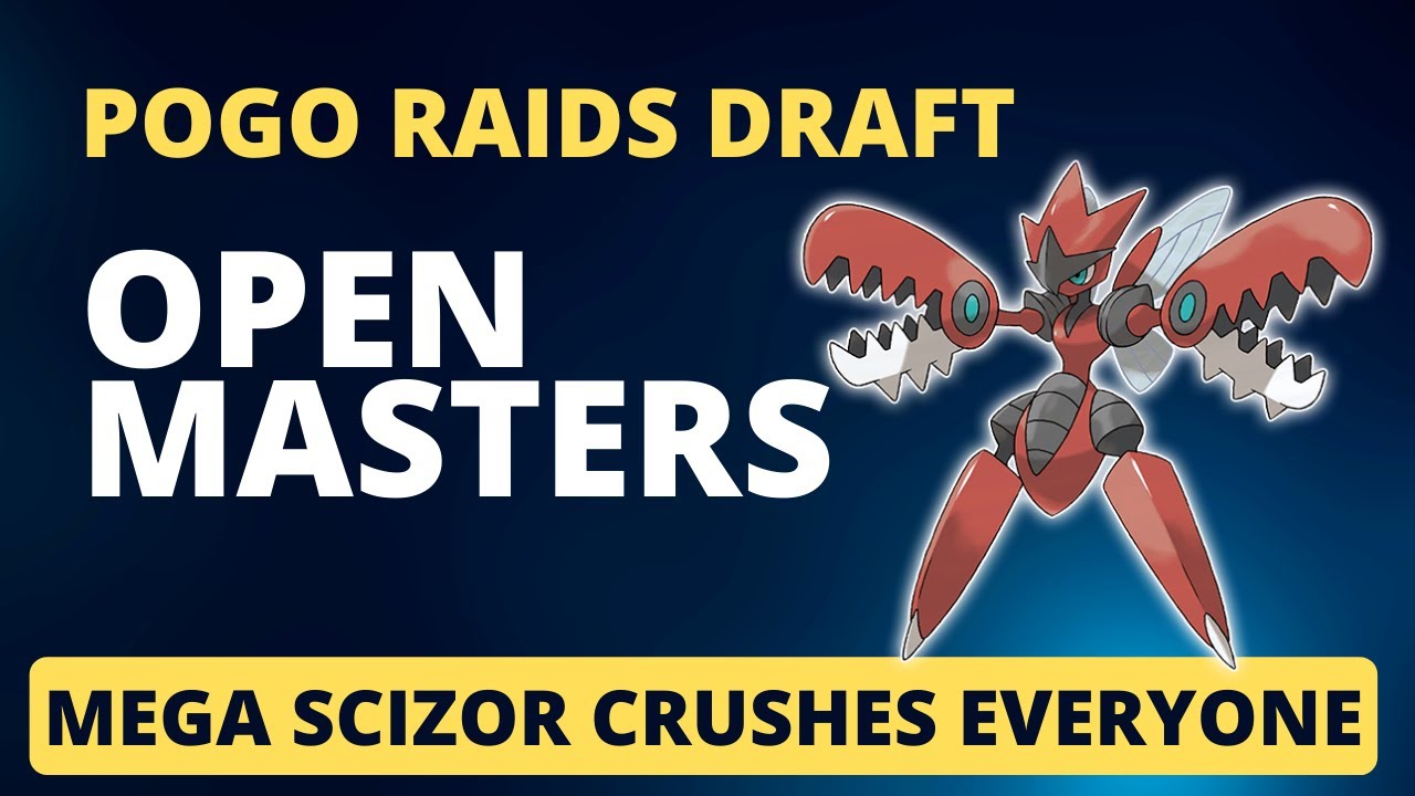 MEGA SCIZOR IS AMAZING IN ML DRAFT | GO BATTLE LEAGUE | Pokebattler