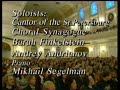 To purchase full-size high fidelity versions of these videos, please contact:In the USA, Stanley Steinberg: sjsteinberg@earthlink.net; (619) 713-3282;Or via Transcontinental Music at www.trancontinentalmusic.com; Shalom Aleyhem, Traditional Shabbat Song; recorded live at the Great Hall of the Moscow Tchaikovsky Conservatoire;released by Universal Music, Russia