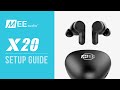 MEE audio X20 setup guide