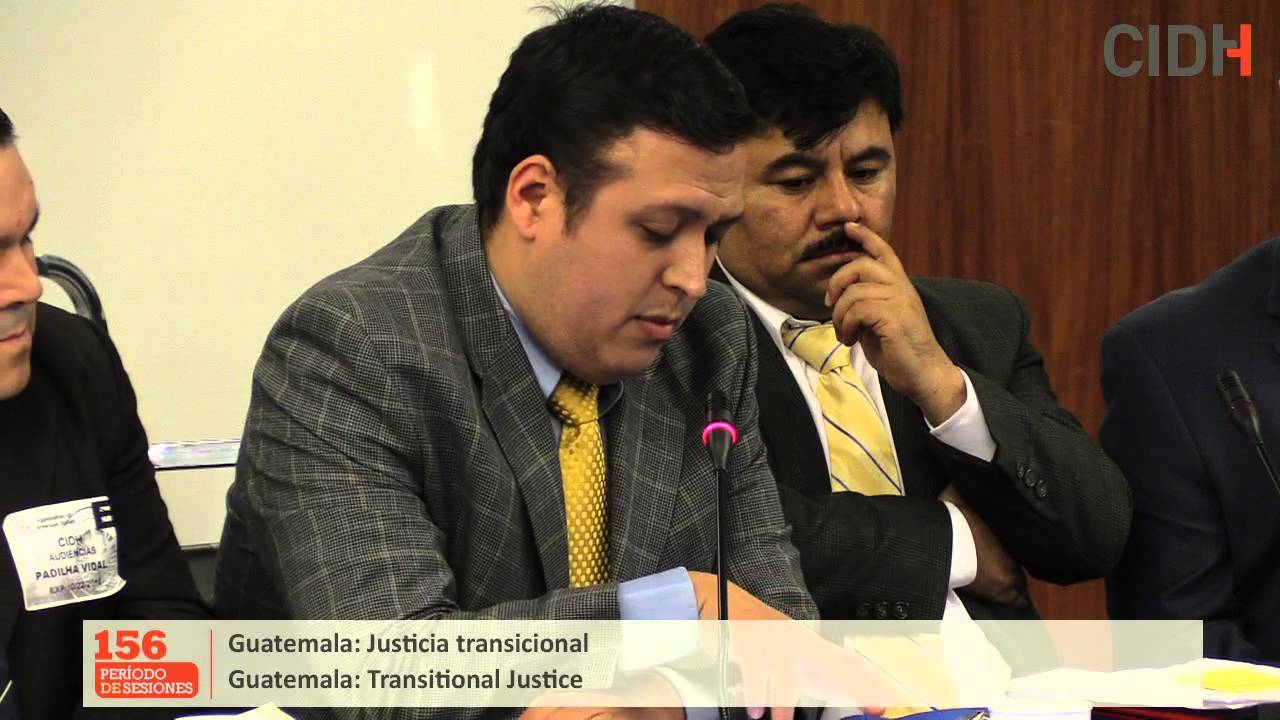 Derechos humanos y justicia transicional en Guatemala
