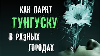 Как парят Тунгуску в разных городах