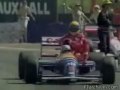 1991 British Grand Prix – Mansell Gives Senna a Lift