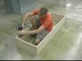 How to Build Upright Bookshelves : How to Rabbet Back for Upright Bookshelf