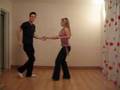 Stellan and Tanya dancing Salsa