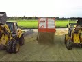 Met 2 loaders op de mais kuil 2007 Met 2 loaders op de mais kuil 2007