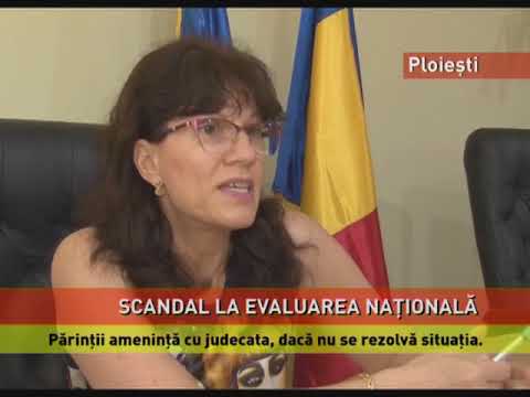 Scandal la Evaluarea Națională, într-o școală din Ploiești