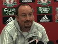 Liverpool FC boss Rafa Benitez on his side\ Liverpool FC boss Rafa Benitez on his side\