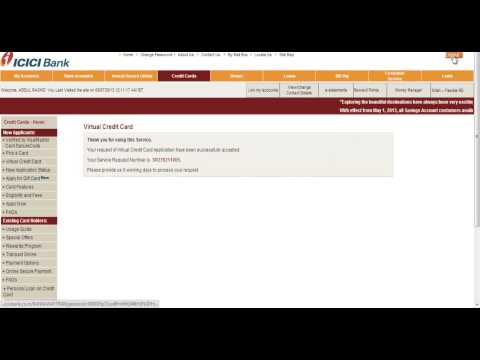 how to know icici credit card bill