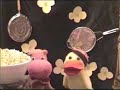 hobie hippo from hobiehippo.net and quackers perform a very old commercial featuring thurl ravenscroft for ez pop popcorn