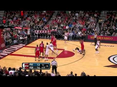 Wesley Matthews’s four point play against Sixers