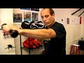 Boxing Gym Equipment : Boxing Training with Hand Weights