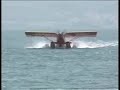 CH701 STOL Amphib landing at Nea Kios