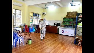 TP Uông Bí: cấp bách phòng chống dịch Corona