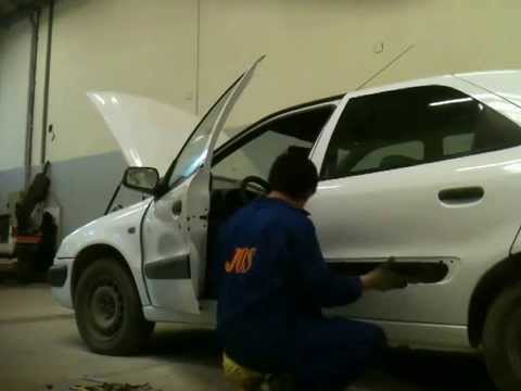 how to fit door handle citroen xsara
