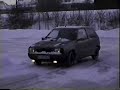 Fiat Uno, on ice!