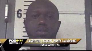 3 men arrested for money laundering