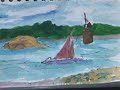 Painting with Bill Commerford in Cohasset