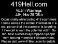 Victim Warnings JJH Nov 25 08 a Victim Warnings JJH Nov 25 08 a