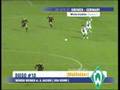 Diego scores from his own side of midfield